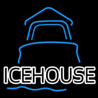 Ice House Day Light House Beer Sign Neonkyltti