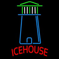 Ice House Light House Art Beer Sign Neonkyltti