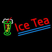 Ice Tea Logo Neonkyltti