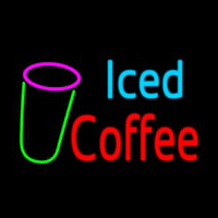 Iced Coffee Neonkyltti