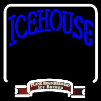 Icehouse Backlit Brewery Beer Sign Neonkyltti