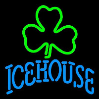 Icehouse Green Clover Beer Sign Neonkyltti
