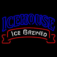 Icehouse Red Ribbon Beer Sign Neonkyltti