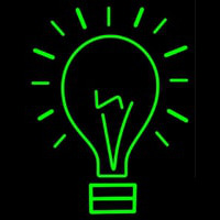Idea Concept Bulb Neonkyltti