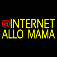 Internet Allo Mama Neonkyltti