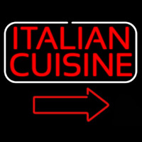 Italian Cuisine Neonkyltti