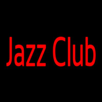 Jazz Club In Red Neonkyltti