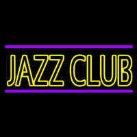 Jazz Club Purple Line Neonkyltti