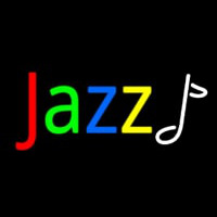 Jazz Multicolor And White Note Neonkyltti