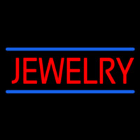 Jewelry Blue Lines Neonkyltti