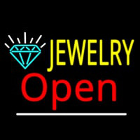 Jewelry Open Logo Neonkyltti