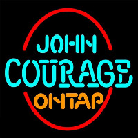 John Courage On Tap Neonkyltti