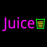 Juice & Glass Logo Neonkyltti