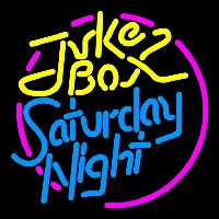 Juke Bo  Saturday Night Neonkyltti