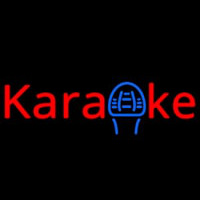 Karaoke Mike 1 Neonkyltti