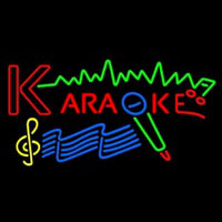 Karaoke Music Note 1 Neonkyltti