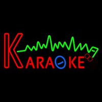 Karaoke Music Note 2 Neonkyltti