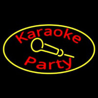 Karaoke Party Neonkyltti