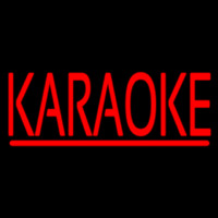 Karaoke Red Line Neonkyltti