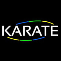 Karate Neonkyltti