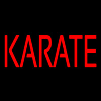 Karate Neonkyltti