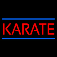 Karate Neonkyltti
