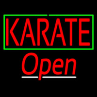 Karate Script2 Open Neonkyltti