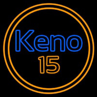 Keno 15 4 Neonkyltti