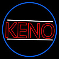 Keno Border 1 Neonkyltti