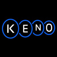 Keno With Border 1 Neonkyltti