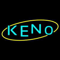 Keno With Oval 1 Neonkyltti