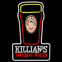Killians Irish Red Pint Glass Of Beer Sign Neonkyltti