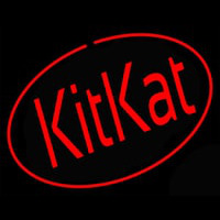 Kitkat Neonkyltti