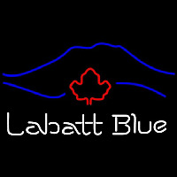 Labatt Blue Mountain Beer Sign Neonkyltti