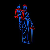Law Office Logo Neonkyltti