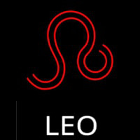 Leo Icon Neonkyltti
