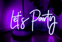 Lets Party Neonkyltti