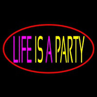 Life Is A Party 3 Neonkyltti
