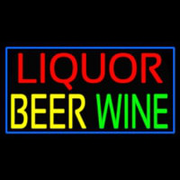 Liquor Beer Wine Neonkyltti