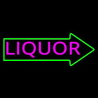 Liquor With Arrow Neonkyltti