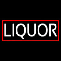 Liquor With Red Border Neonkyltti
