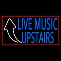Live Music Upstairs Neonkyltti