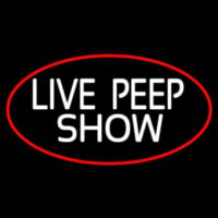 Live Peep Show Neonkyltti