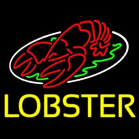 Lobster Block With Logo Neonkyltti