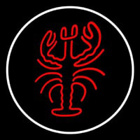 Lobster Logo Oval Neonkyltti