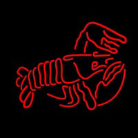 Lobster Logo Red 1 Neonkyltti