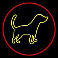 Logo Dog 3 Neonkyltti