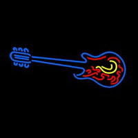 Logo Guitar Neonkyltti