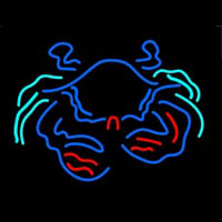 Logo Of Crab 1 Neonkyltti