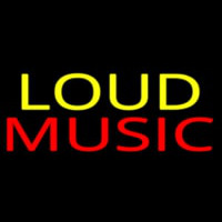 Loud Music Neonkyltti